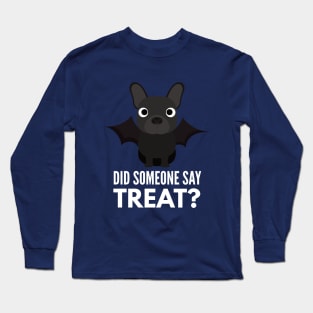 French Bulldog Halloween Trick or Treat Long Sleeve T-Shirt